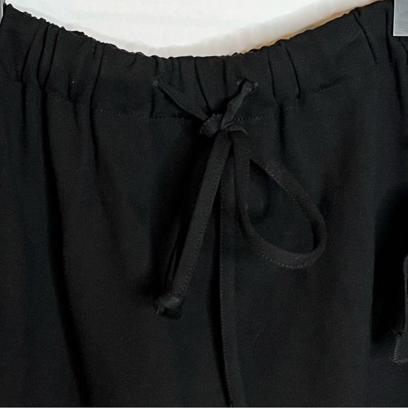 SIMONE Rocha Black Bow Jogger Lounge Pants Size Large - Picture 10 of 14